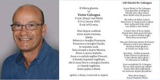 Farewell Dr Victor Calvagna. Our deepest condolences to his ...