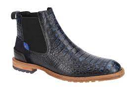 Floris van bommel stiefeletten 10156 braun herren floris van bommel. Floris Van Bommel Stiefeletten Blau Croco 10230 Schuhhaus Strauch