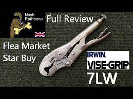 The set includes 10cr, 6ln, 7r, 10lw, 7lw, 5cr and 12lc locking pliers to suit a wide assortment of needs. Irwin Vise Grip 7lw Locking Wrench Review Youtube