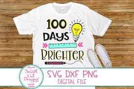 The most common wine svg bundle material is glass. 100 Days Brighter Svg 100 Days Of School Svg Dxf Png 194842 Cut Files Design Bundles