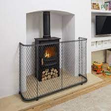Chimenea fireplace outdoor fireplace fire pit wood burning fire pit patio square iron fire pit 27.5 large fire pits fire poker mesh spark screen chimney charcoal grid for garden, backyard : Fireguard For Wood Burning Stove Wood Stove Fireplace Wood Burning Stove Door Canopy Designs