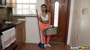 Free Porn Pics of Sexy maid Cindy Starfall stripping and teasing -  MyPornstarBook.net