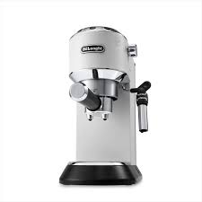 The de'longhi de'longi esam04110s magnifica being an automatic coffee machine, comes with a timer to set how long the shot is pulled. Delonghi Ec685 Pump Espresso Coffee Machine White Ahaa Your Inspired Electronics Store