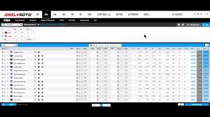 The most common reasons for this are: Draftkings And Fanduel Single Game Nba Dfs Showdown Strategy Youtube