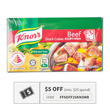 Add in your cubes of beef and shake the bowl to coat them with the mixture. Knorr Beef Stock Cubes X6 Lazada Singapore