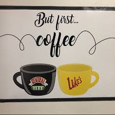 Gilmore Girls Friends But First Coffee Poster Central Perk Etsy Gilmore Girls Gilmore Girls Art Gilmore Girls Poster