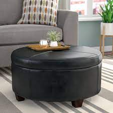 Read on to see our picks for best coffee table ottomans, whether they're leather, round, tufted, or square. 1 Leather Faux Leather Coffee Tables You Ll Love In 2021 Wayfair