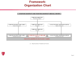 Logical Stanford University Organization Chart 2019