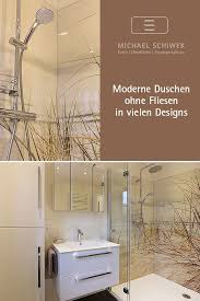 Moderne Dusche Ohne Fliesen Mit Dunenmotiv Moderne Dusche Badezimmer Dusche