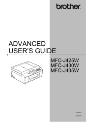 Download the latest drivers, utilities and firmware. Brother International Mfc J435w Manual