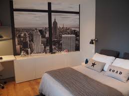 Chambre D Ado Sur Le Theme De New York Contemporain Chambre Rennes Par Caroline Desert Decoratrice D Interieur