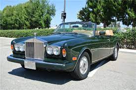 Sold At Scottsdale 2016 Lot 790 1988 Rolls Royce Corniche Ii Convertible Rolls Royce Corniche Rolls Royce Rolls Royce Cars