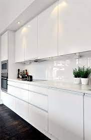 Welcome to our gallery of black and white kitchen design ideas featuring contemporary, modern, farmhouse, traditional and rustic cabinets & finishes. Plan Kitchen Decor In White Modern White Kitchen Interior Design Ideas Avso Org