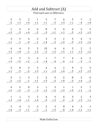 General knowledge worksheets for grade 1. Adding And Subtracting With Facts From To Math Worksheet Addition Subtraction Worksheets Addition Subtraction Worksheets Printable Worksheet Fun Times Tables Worksheets Math Assessment Test Practice Math Tutor For Kids Math Activities For