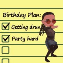 Drunk Birthday Gifs Tenor