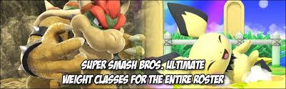 Here Are The Weights For Super Smash Bros Ultimates Entire