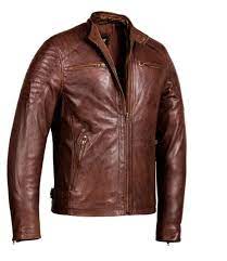 New Handmade Brown Leather Jacket Mens Genuine Leather Jackets Brownlambskinleatherjacket Cafe Racer Leather Jacket Leather Jacket Men Leather Jacket Style