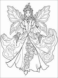 120 free printable beautiful fairy coloring pages. Christmas Fairy Coloring Pages Free Printable Christmas Fairy Coloring Pages