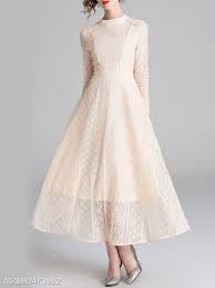 Birthday Party Outfit Ideas For Teenage Girls Band Collar Plain Maxi Dress Trendy Party Outfits Cheap Dresses Online Birthday Outfit For Women