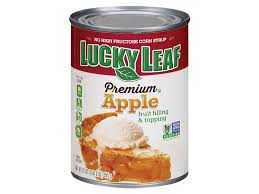 1 egg and 1/4 cup of water Cinnamon Apple Pie Lucky Leaf