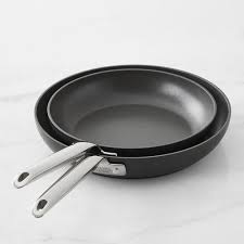 Williams Sonoma Professional Ceramic Non Stick Plus Fry Pan Set 9 1 2 11 Williams Sonoma In 2020 Fry Pan Set Ceramic Non Stick Pan Set
