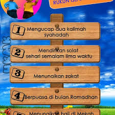 Selain rukun islam, adapula rukun iman yang terdiri dari 6 poin yang harus diyakini dan diimani seorang muslim. Rukun Iman Dan Rukun Islam Sharing Is Caring
