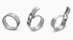 Hinged Wedding Rings Active Wedding Ring Hinged Wedding Ring Mens Wedding Bands