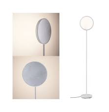 Paulmann Led Stehlampe Arik 17w Weiss Alu Geburstet Dimmbar