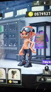my octoling appeared shirtless for a sec wh- : r/splatoon
