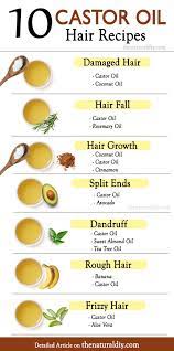 It doesn't matter if you have rough, damaged hair. Castor Oil For Hair The Natural Diy