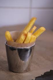 Arrange on a baking tray lined with baking parchment. Cheesy Baked Polenta Chips Healthyfoodiebaby