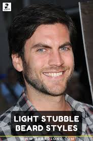 Light Stubble Beard Styles