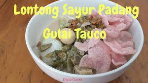 Mie means noodle made of flour, salt and egg, while soto refers to indonesian soup. Resep Lontong Sayur Padang Gulai Tauco Sajian Hari Lebaran Youtube