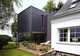 Moderner Einfamilienhausanbau Bausparkasse Schwabisch Hall Ag Anbau Haus Altbau Anbau Anbau Gartenhaus