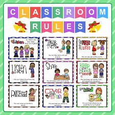 9Pcs English Poster Classroom Rules A4 Big Cards Kindergarten Early  Education Good Habits Good Manners Wall Decoration Toys Kids - AliExpress