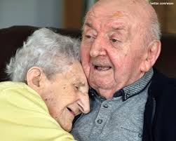 THIS LOVING 98-YEAR-OLD MOM MOVED INTO A NURSING HOME TO CARE FOR HER  80-YEAR-OLD SON. Tom Keating, 80, became a resident of a care home due to  his need for daily assistance.