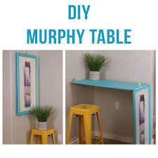 Short On Space This Diy Murphy Table Is Perfect For Small Apartments Interieur Ikea Hacks Ikea