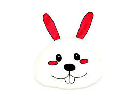 Inkscape coreldraw adobe illustrator and other compatible software. Bunny Face Shaped Pillow