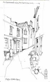 An Experiment In Not Using A Firm Definite Line Rather The Wavy Shaky Lines I So Admire In Others Work Dubbed The Que Sketch Book Urban Sketching Sketches