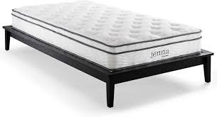 The product line specifications above were derived from the active modway models listed on goodbed. Amazon Com Modway Jenna 8 Narrow Twin Innerspring Mattress Top Quality Quilted Pillow Top Individually Encased Pocket Coils 10 Year Warranty Furniture Decor