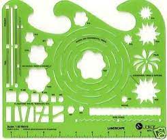 Finden sie sichere und vertrauenswürdige tools of project planning! Landscape Garden Design Template Stencil Drawing Tool Landscape Architecture Drawing Landscape Design Drawings Online Landscape Design