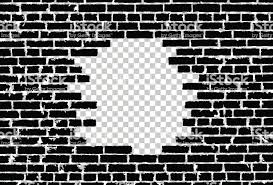 Black And White Brick Wall Clipart Broken Realistic Old Black Brick Wall Concept On Transparent Background Vector Illustration Royalty Free Brick Wall Stock Vector Renovieren