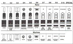 rank and rate structure of usmc and usn