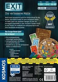 Gesellschaftsspiele └ spiele └ spielzeug alle kategorien antiquitäten & kunst auto & motorrad auto & motorrad baby bastel. Kosmos Exit Das Spiel Die Verlassene Hutte Spielwaren Mohnle