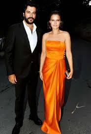 Burak Ozcivit Ve Fahriye Evcen Strapless Dress Formal Sewing Dresses One Shoulder Formal Dress
