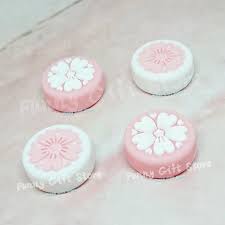 Sakura Flower Thumb Grip Caps Joy Con Controller For Nintendo Switch Lite Soft Silicone Cover Sakura Flower Nintendo Light Nintendo Switch