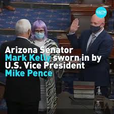 That was likely no accident. Cgtn Arizona Senator Mark Kelly Was Administered The Facebook