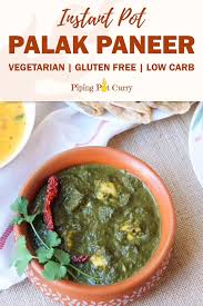 Palak Paneer Made With Spinach And Cottage Cheese Cooked With Ginger Garlic Onions And Ar Indian Food Recipes Indian Food Recipes Vegetarian Paneer Recipes