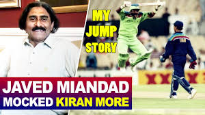 Javed Miandad Mocked Kiran More