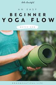 Yoga For Beginners Easy 20 Minute Boho Beautiful Yoga Class Yoga For Beginners Yoga Flow Beginner Yoga Workout